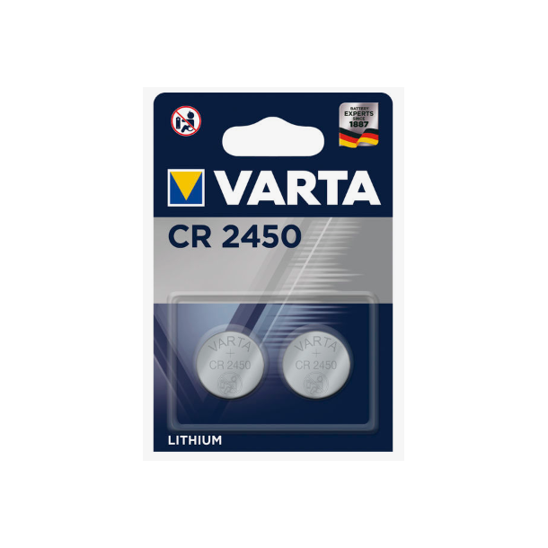 VARTA 2 PAK CR2450